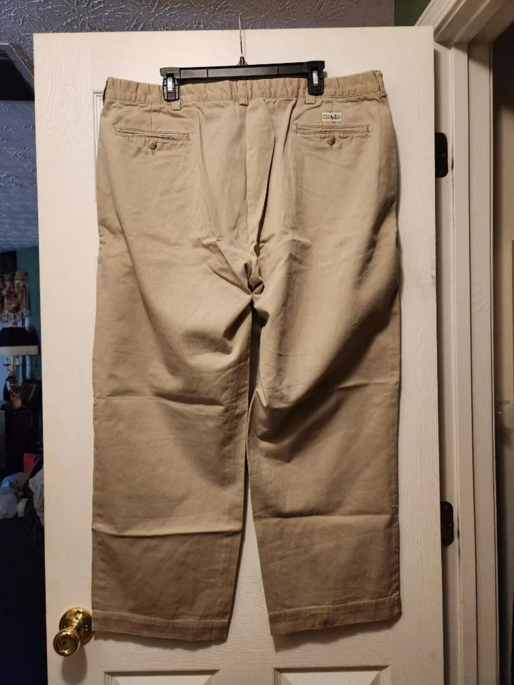 vintage polo Ralph Lauren Philip pant men's 100%cotton casual pants size: 42/32